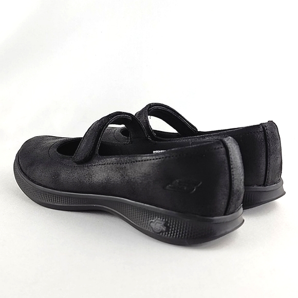 Skechers Gostep Lite Women's Black Mary Jane Flat Shoes Textile Lightweight Sz 5 - Picture 5 of 16